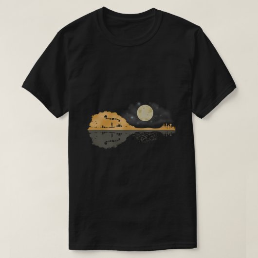 マンドリンシャツメンズカントリーミュージックTシャツムーンブルーグ Tシャツ (デザイン正面)