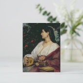 マンドリンプレーヤー1865年 ポストカード (スタンド正面)