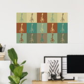 マンドリンポップ・アートのアート ポスター (ホームオフィス)