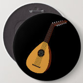 マンドリンルートメンズカントリーミュージックブルーグラス1 缶バッジ (正面&裏面)