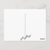 マンドリン旋律 ポストカード (裏面)