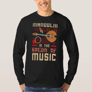 マンドリン楽器音楽選手初級レッスン Tシャツ