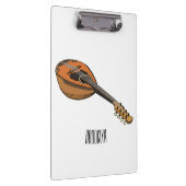 マンドリン漫画イラストレーション クリップボード (右)