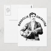 マンドリン管弦楽団 ポストカード (正面/裏面)