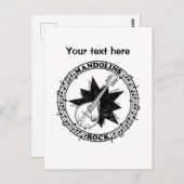 マンドリン音楽 ポストカード (正面/裏面)