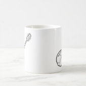 マンドリン"スケッチ" コーヒーマグカップ (中央)