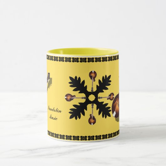 マンドリン  マグカップ (中央)