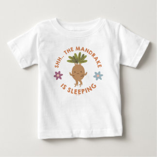 マンドレイクが眠っています ベビーTシャツ