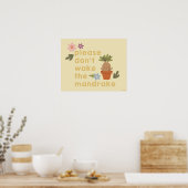 マンドレイクを起こさないで ポスター (キッチン)