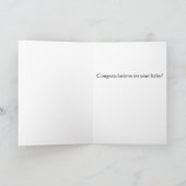 マンドレイク新生児カード カード (内部)