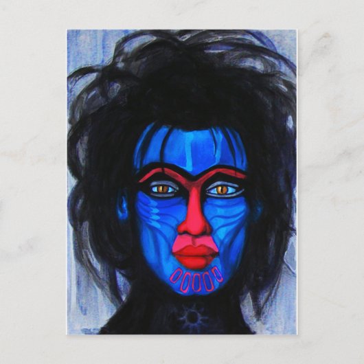 マンドレル人 ポストカード (正面)