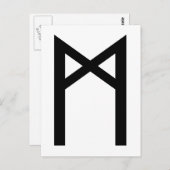 マンナス・ルーン ポストカード (正面/裏面)