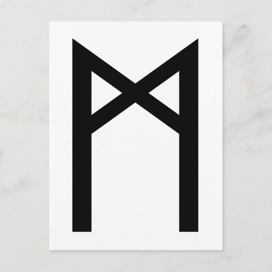 マンナス・ルーン ポストカード (正面)