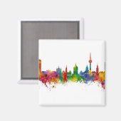 マンハイムドイツスカイライン マグネット (正面/裏面)