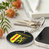 マンハイムドイツWappenか頂上 キーホルダー (正面右)