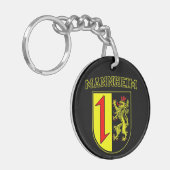 マンハイムドイツWappenか頂上 キーホルダー (正面左)