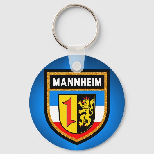 マンハイム国旗 キーホルダー (正面)
