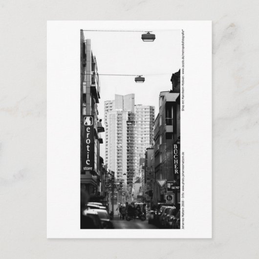 マンハイム – インデンQuadraten ポストカード (正面)