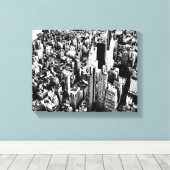 マンハッタンから空 キャンバスプリント (インサイチュ (ウッドフロア))