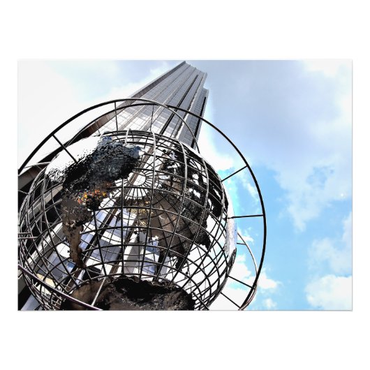 マンハッタンから空 フォトプリント            (正面)