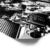 マンハッタンから空 ポスター (角)