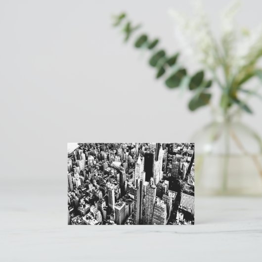 マンハッタンから空 名刺 (スタンド正面)