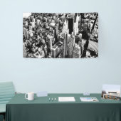 マンハッタンから空 横断幕 (トレードショー)