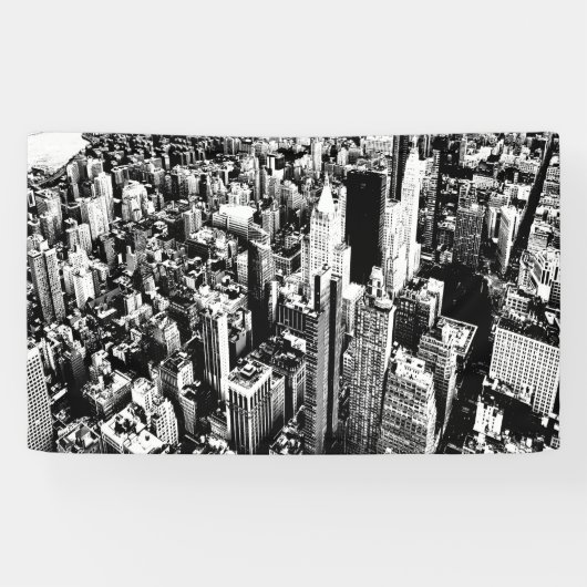 マンハッタンから空 横断幕 (横)