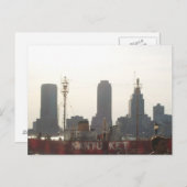 マンハッタンから見たジャージーシティ ポストカード (正面/裏面)