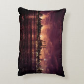 マンハッタンの後ろの7月4日の花火 アクセントクッション (裏面(縦))