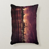 マンハッタンの後ろの7月4日の花火 アクセントクッション (正面(垂直))