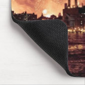 マンハッタンの後ろの7月4日の花火 マウスパッド (コーナー)