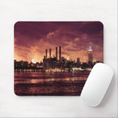 マンハッタンの後ろの7月4日の花火 マウスパッド (マウス)