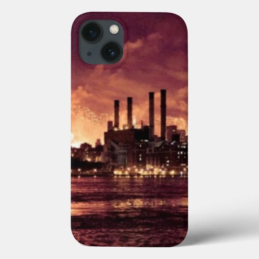 マンハッタンの後ろの7月4日の花火 Case-Mate iPhoneケース (裏面)