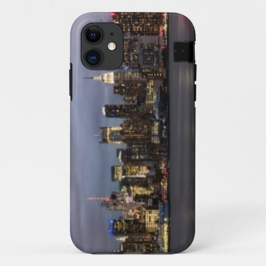 マンハッタンの早い夕べの全景 Case-Mate iPhoneケース (裏面)