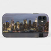 マンハッタンの早い夕べの全景 Case-Mate iPhoneケース (裏面(横))
