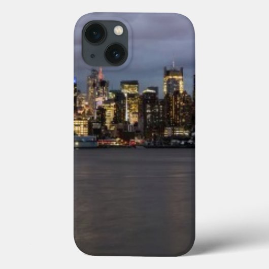 マンハッタンの早い夕べの全景 Case-Mate iPhoneケース (裏面)