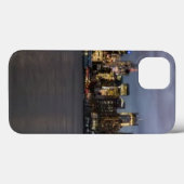 マンハッタンの早い夕べの全景 Case-Mate iPhoneケース (裏面 (横))