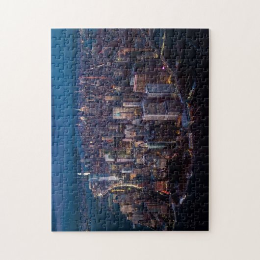マンハッタンの空中表示 ジグソーパズル (縦)