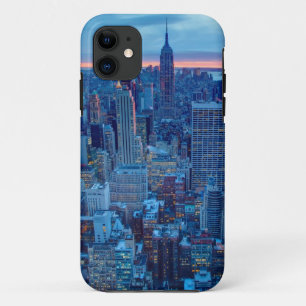 マンハッタンの超高層ビルはついています iPhone 11 ケース