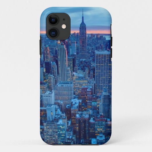 マンハッタンの超高層ビルはついています Case-Mate iPhoneケース (裏面)