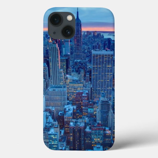 マンハッタンの超高層ビルはついています Case-Mate iPhoneケース (裏面)