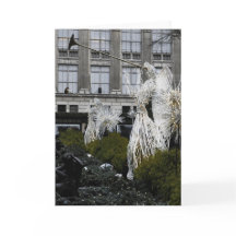 マンハッタンのNYCのクリスマスカードの天使