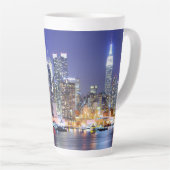 マンハッタンアットナイト カフェラテマグ (右アングル)