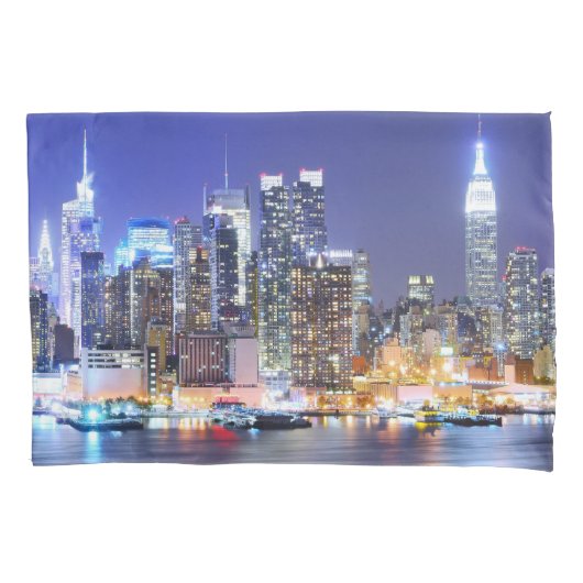マンハッタンアットナイト 枕カバー (正面)