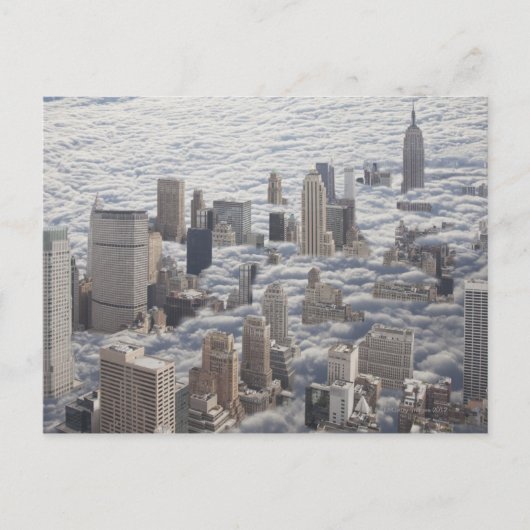 マンハッタンアンダークラウドスカイ ポストカード (正面)
