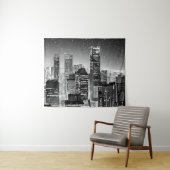 マンハッタンアンダーザスターズin白黒 タペストリー (インサイチュ(横))