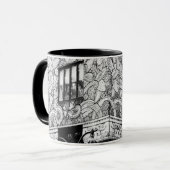 マンハッタンアールデコリーフフリーズ複合マグカップ マグカップ (正面左)