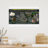 マンハッタンオリオンスターマップ1 ポスター (キッチン)