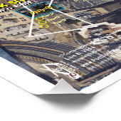 マンハッタンオリオンスターマップ ポスター (コーナー)